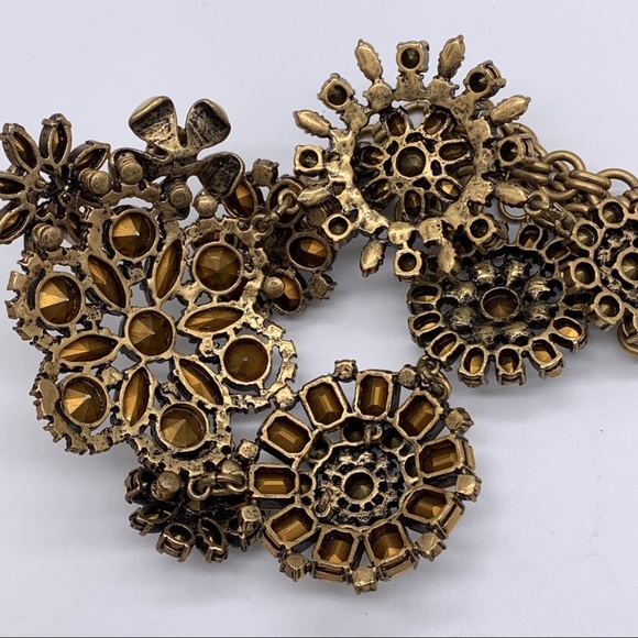 J. Crew Crystal Flower Lattice Necklace - Picture 5 of 5